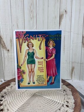 Vanity Paper Dolls 2 Shirley Temple Dolls and outfits.